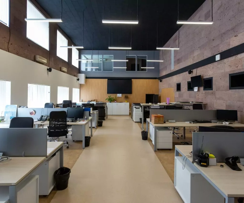 image cleaned of corporate office